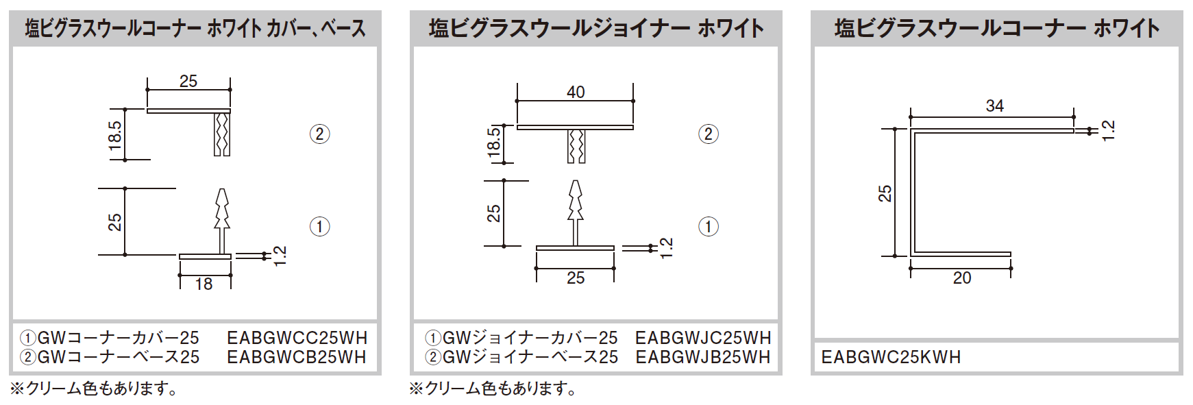 イージーセーフ工法　基本部材