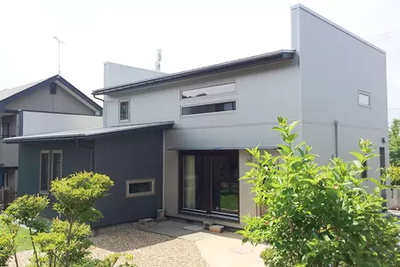 岩手山を望む家（盛岡）外観
