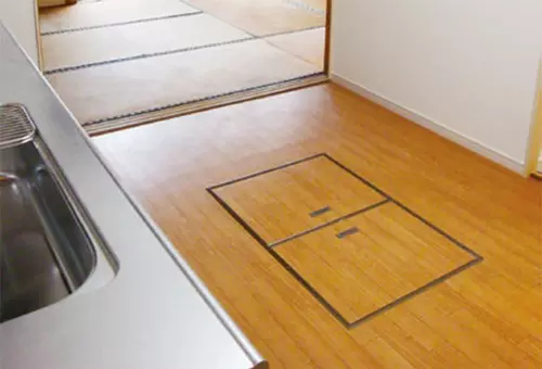 床の断熱リフォームイメージ